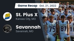 Recap: St. Pius X  vs. Savannah  2022