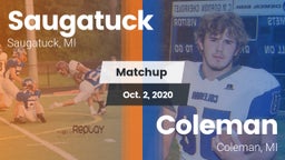 Matchup: Saugatuck vs. Coleman  2020