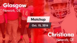 Matchup: Glasgow vs. Christiana  2016