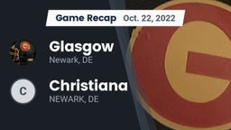 Recap: Glasgow  vs. Christiana  2022