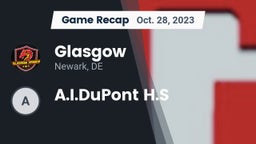 Recap: Glasgow  vs. A.I.DuPont H.S 2023