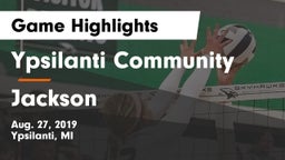 Ypsilanti Community  vs Jackson  Game Highlights - Aug. 27, 2019