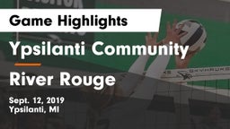 Ypsilanti Community  vs River Rouge Game Highlights - Sept. 12, 2019