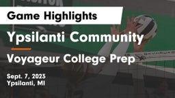 Ypsilanti Community  vs Voyageur College Prep  Game Highlights - Sept. 7, 2023
