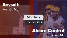 Matchup: Kossuth vs. Alcorn Central  2016
