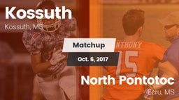 Matchup: Kossuth vs. North Pontotoc  2017