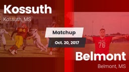 Matchup: Kossuth vs. Belmont  2017