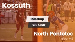 Matchup: Kossuth vs. North Pontotoc  2018