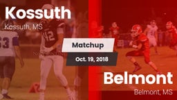 Matchup: Kossuth vs. Belmont  2018