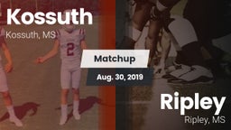 Matchup: Kossuth vs. Ripley  2019