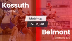 Matchup: Kossuth vs. Belmont  2019