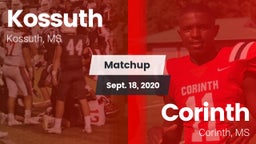 Matchup: Kossuth vs. Corinth  2020