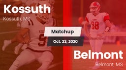 Matchup: Kossuth vs. Belmont  2020