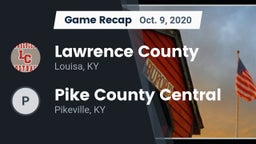 Recap: Lawrence County  vs. Pike County Central  2020