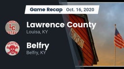 Recap: Lawrence County  vs. Belfry  2020