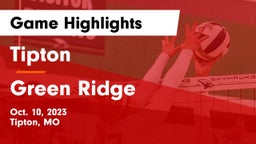 Tipton  vs Green Ridge  Game Highlights - Oct. 10, 2023
