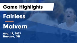 Fairless  vs Malvern  Game Highlights - Aug. 19, 2023