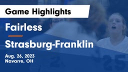 Fairless  vs Strasburg-Franklin  Game Highlights - Aug. 26, 2023