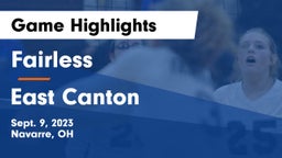Fairless  vs East Canton  Game Highlights - Sept. 9, 2023