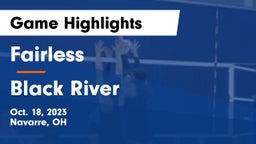 Fairless  vs Black River  Game Highlights - Oct. 18, 2023