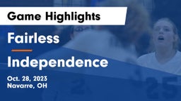 Fairless  vs Independence  Game Highlights - Oct. 28, 2023