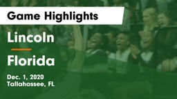 Lincoln  vs Florida  Game Highlights - Dec. 1, 2020