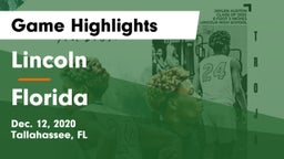 Lincoln  vs Florida  Game Highlights - Dec. 12, 2020