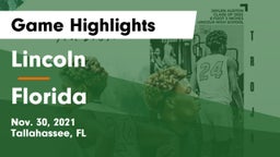 Lincoln  vs Florida  Game Highlights - Nov. 30, 2021