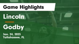 Lincoln  vs Godby  Game Highlights - Jan. 24, 2023