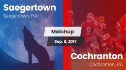 Matchup: Saegertown vs. Cochranton  2017