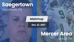 Matchup: Saegertown vs. Mercer Area   2017