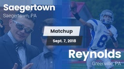 Matchup: Saegertown vs. Reynolds  2018