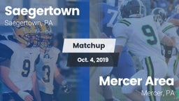 Matchup: Saegertown vs. Mercer Area  2019