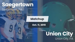 Matchup: Saegertown vs. Union City  2019