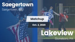 Matchup: Saegertown vs. Lakeview  2020
