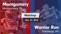 Matchup: Montgomery vs. Warrior Run  2016