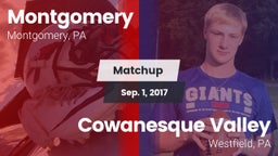 Matchup: Montgomery vs. Cowanesque Valley  2017
