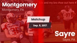 Matchup: Montgomery vs. Sayre  2017