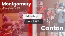 Matchup: Montgomery vs. Canton  2017