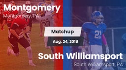Matchup: Montgomery vs. South Williamsport  2018