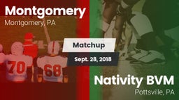 Matchup: Montgomery vs. Nativity BVM  2018