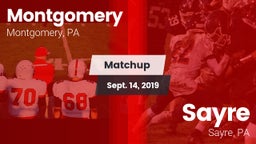 Matchup: Montgomery vs. Sayre  2019