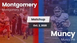 Matchup: Montgomery vs. Muncy  2020