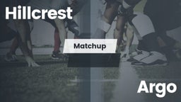 Matchup: Hillcrest vs. Argo  2016