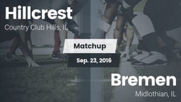 Matchup: Hillcrest vs. Bremen  2016