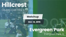 Matchup: Hillcrest vs. Evergreen Park  2016