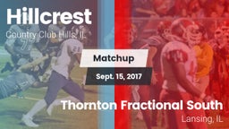 Matchup: Hillcrest vs. Thornton Fractional South  2017