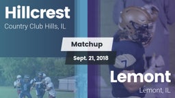 Matchup: Hillcrest vs. Lemont  2018