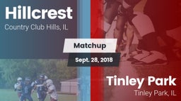 Matchup: Hillcrest vs. Tinley Park  2018