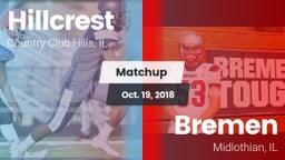 Matchup: Hillcrest vs. Bremen  2018